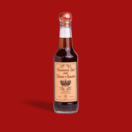 Cachaça Encomenda Real Banana com Rapadura