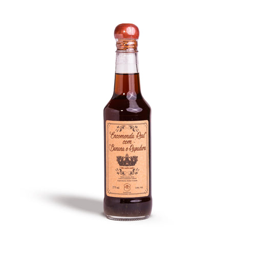 Cachaça Encomenda Real Banana com Rapadura